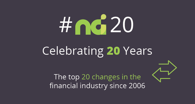 The top 20 changes in the financial industry since 200